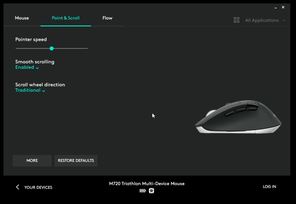 Lower end mouse models do include SmartShift