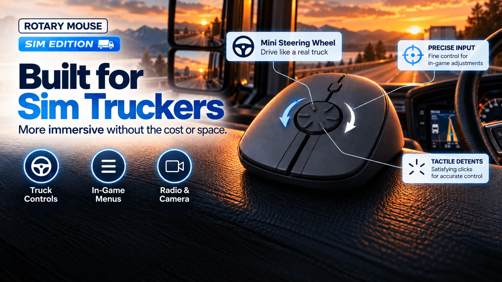 Mouse - For Truck Simulation