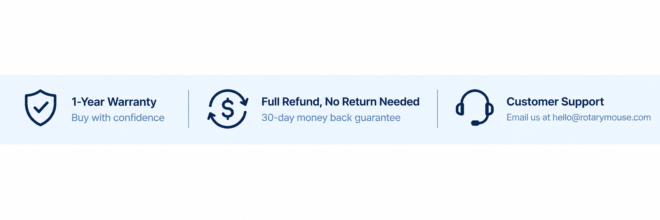Try It. No Return Required