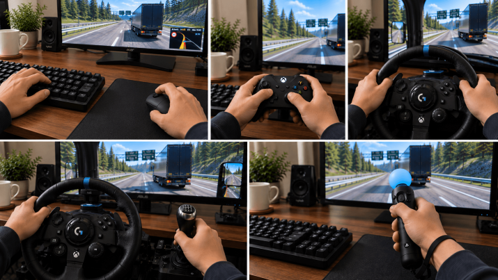 Best Types of Controllers For Truck Sims - Compared