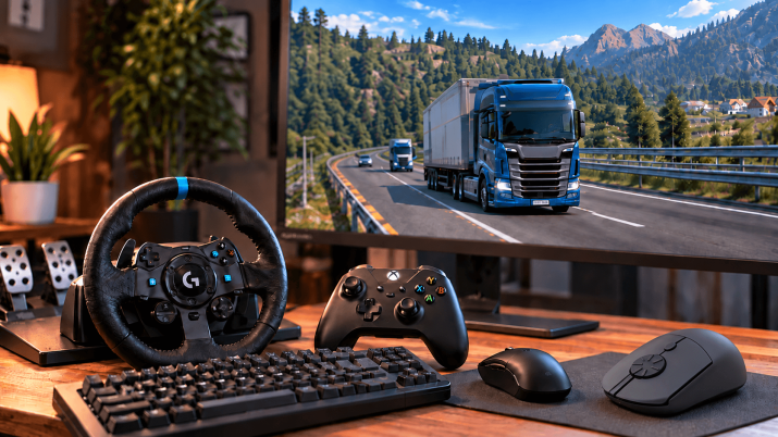 Stats - Most Popular Ways to Play ETS2 ATS